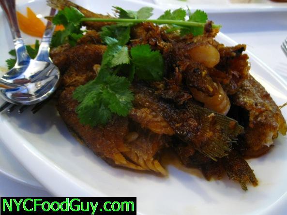 Cold Spicy Deep Fried Fish
