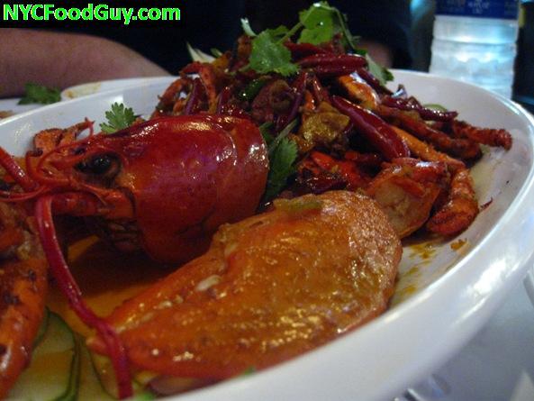 Whole Lobster Prepared Szechuan Style
