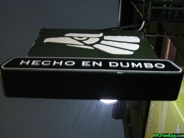Hecho en Dumbo - NYCFoodGuy.com