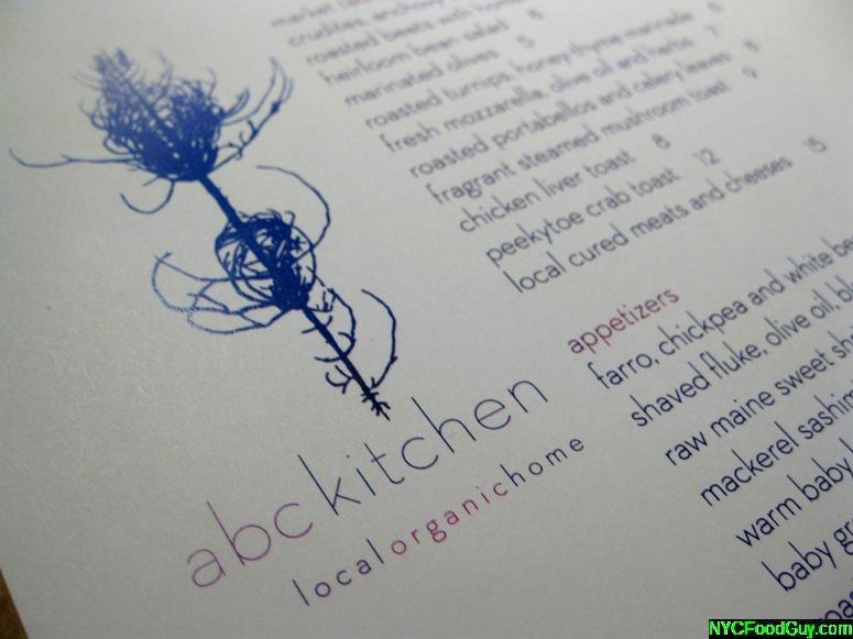 ABC Kitchen - NYCFoodGuy.com