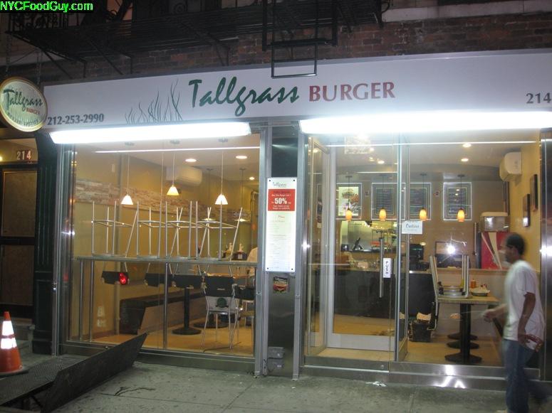 Tallgrass Burger - NYCFoodGuy.com
