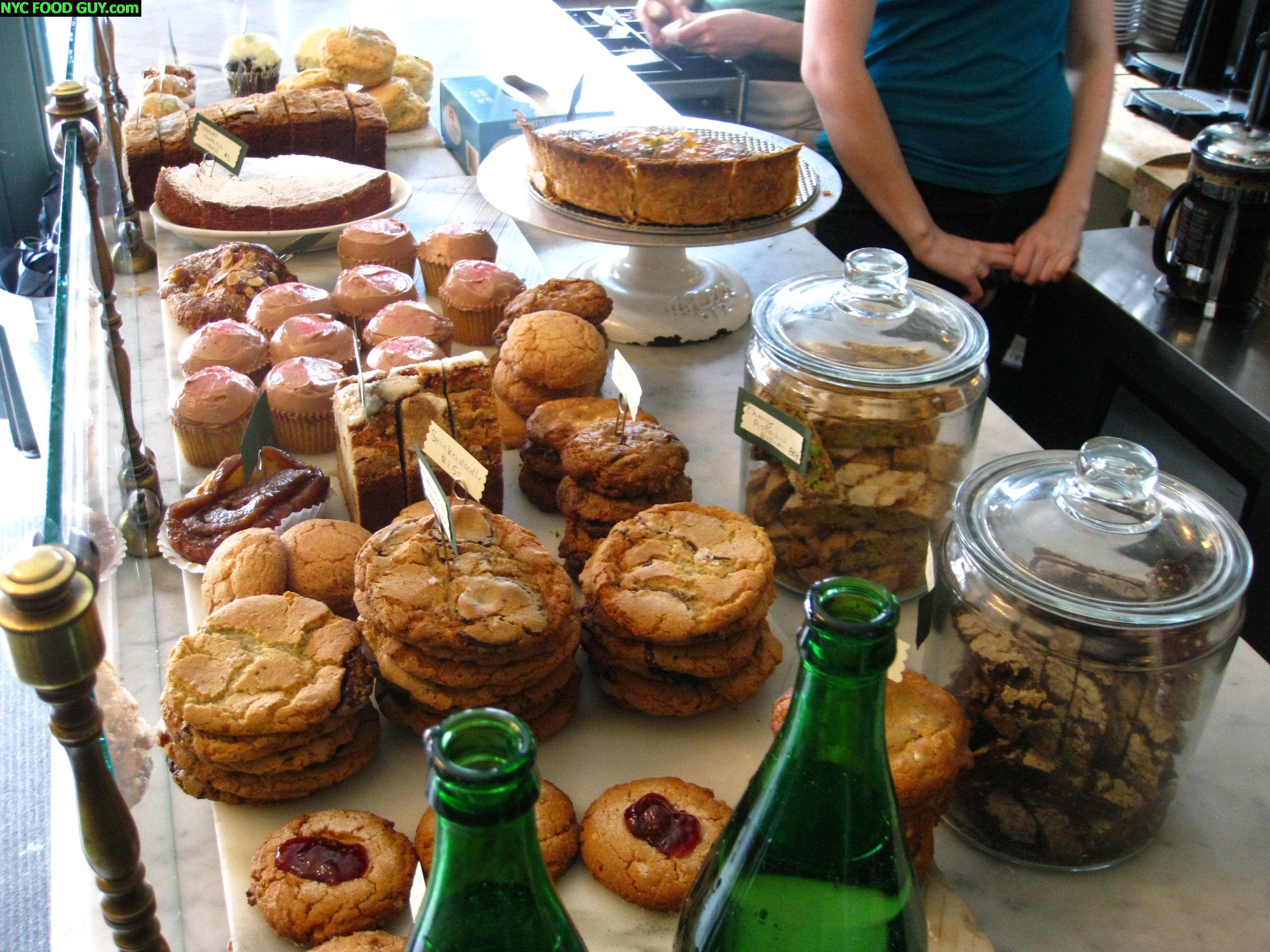 Front of the room fare - Desserts, Scones & Muffins from Marlow & Sons