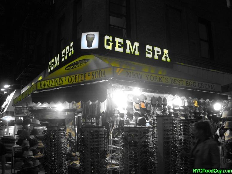 Gem Spa - NYC Food Guy.com
